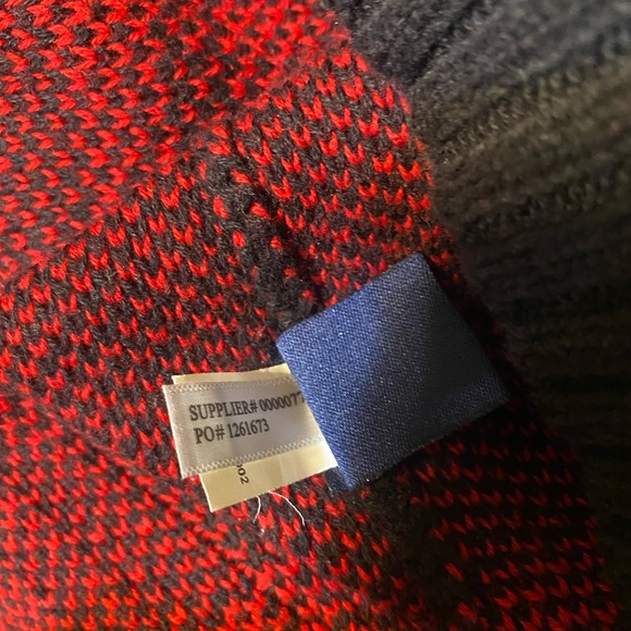 Chaps Ralph Lauren Sleeveless Plaid Turtleneck 100% Cotton Sweater Large (L) - Picture 5 of 5